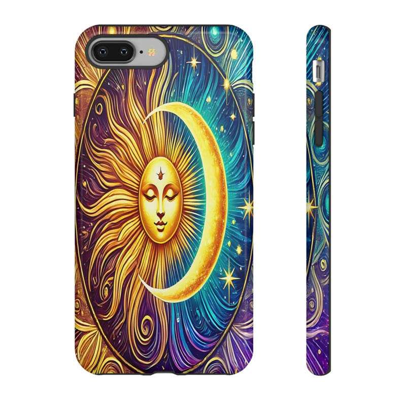 Celestial Sun & Moon Phone Case – iPhone, Samsung & Pixel Cover - Luxe Case Wraps