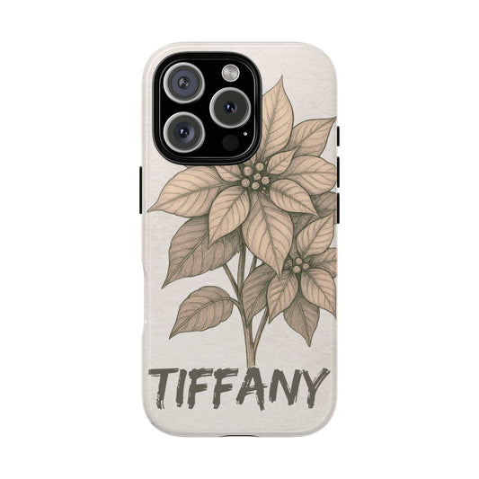 Custom Birth Flower Tough Case – iPhone, Samsung & Pixel - Luxe Case Wraps