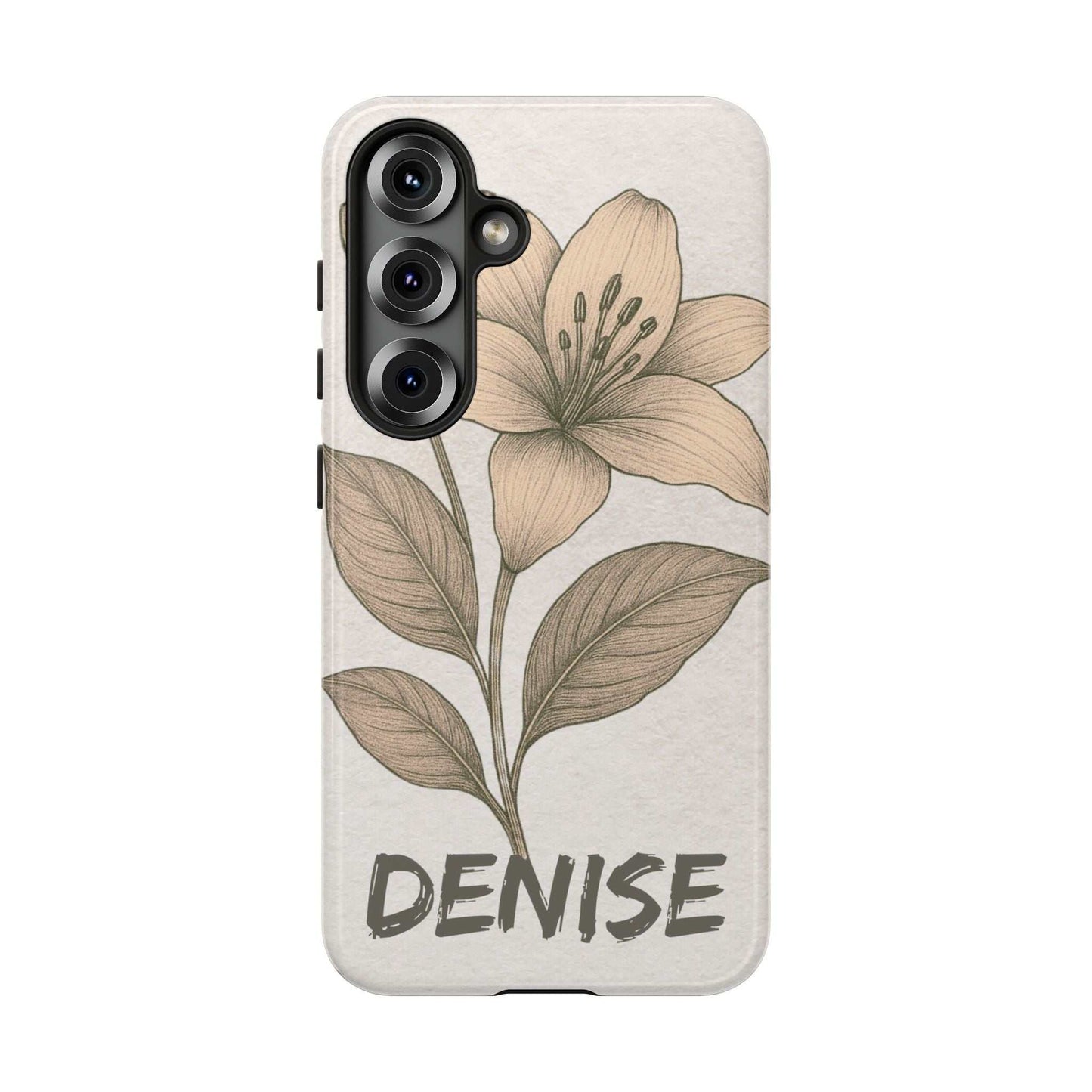 Custom Birth Flower Tough Case – iPhone, Samsung & Pixel - Luxe Case Wraps