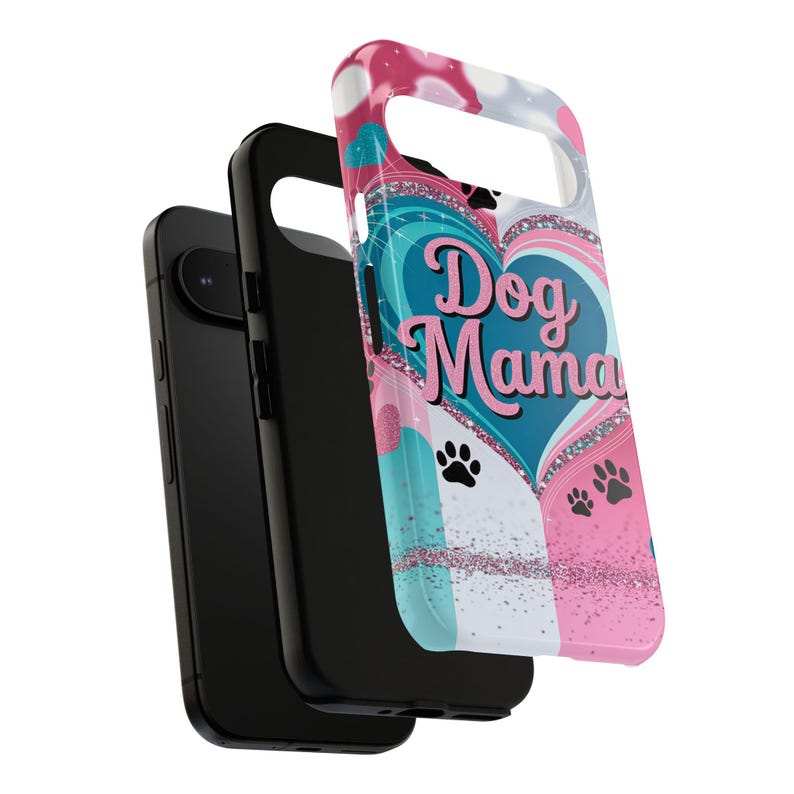 Cute Dog Mama 2 - Piece Tough Case – Cute 2 - Piece Tough Case for iPhone, Samsung & Google Pixel - Luxe Case Wraps