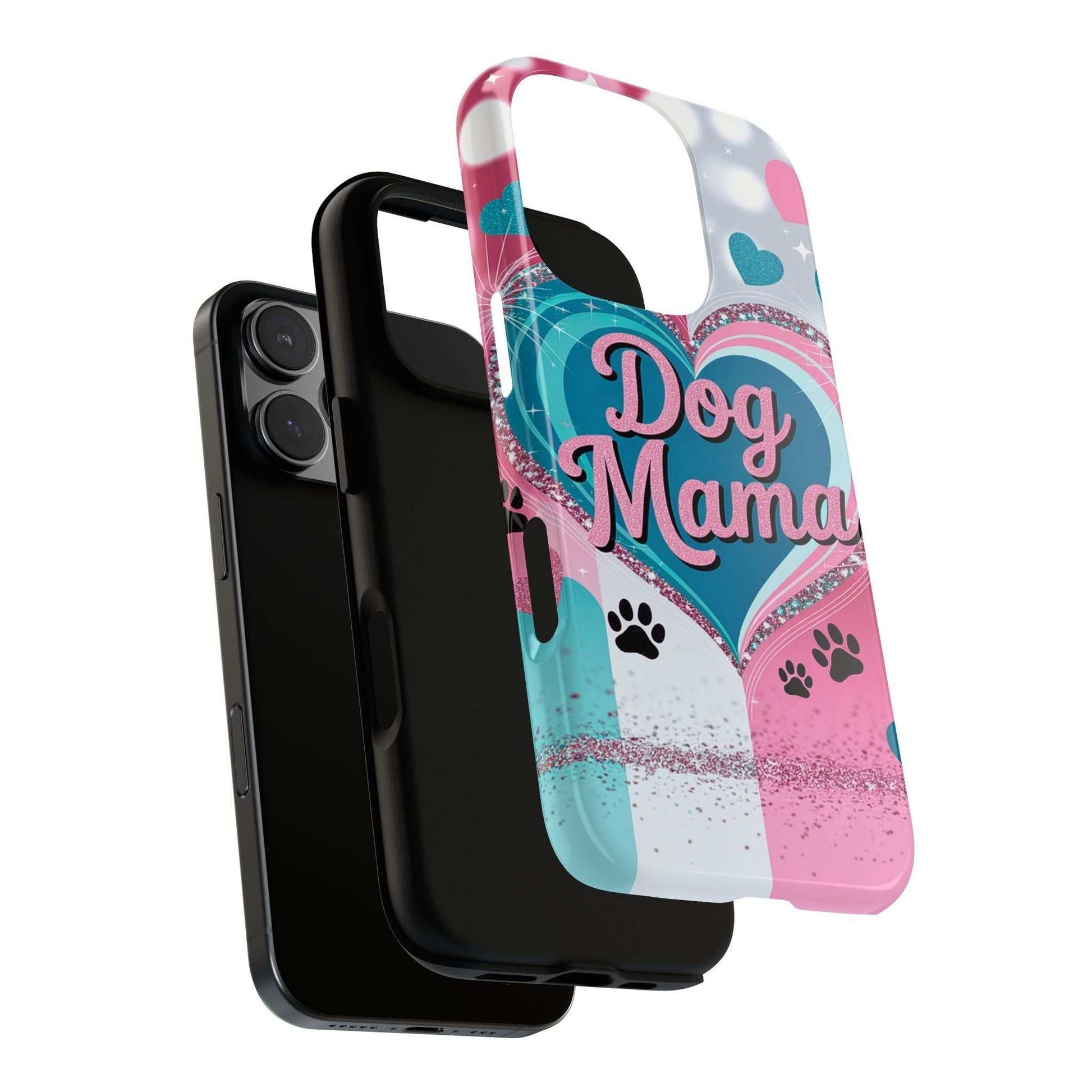 Cute Dog Mama 2 - Piece Tough Case – Cute 2 - Piece Tough Case for iPhone, Samsung & Google Pixel - Luxe Case Wraps