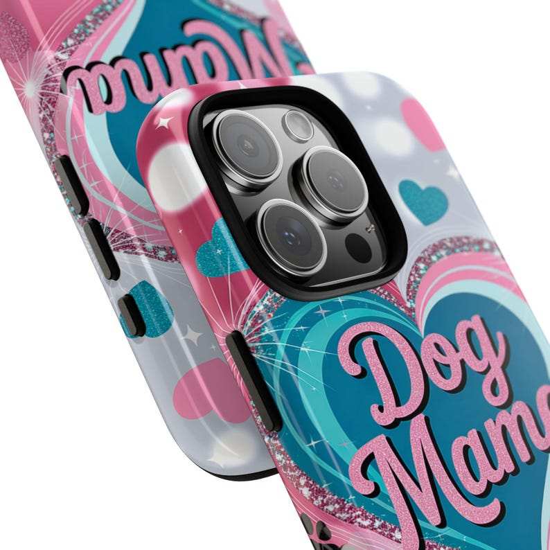 Cute Dog Mama 2 - Piece Tough Case – Cute 2 - Piece Tough Case for iPhone, Samsung & Google Pixel - Luxe Case Wraps