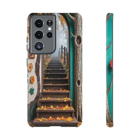 Enchanted Forest Stairway Phone Case – iPhone, Samsung & Pixel - Luxe Case Wraps