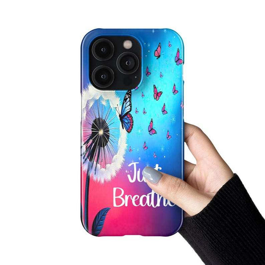 Just Breathe Phone Case – iPhone, Samsung, Pixel - Luxe Case Wraps