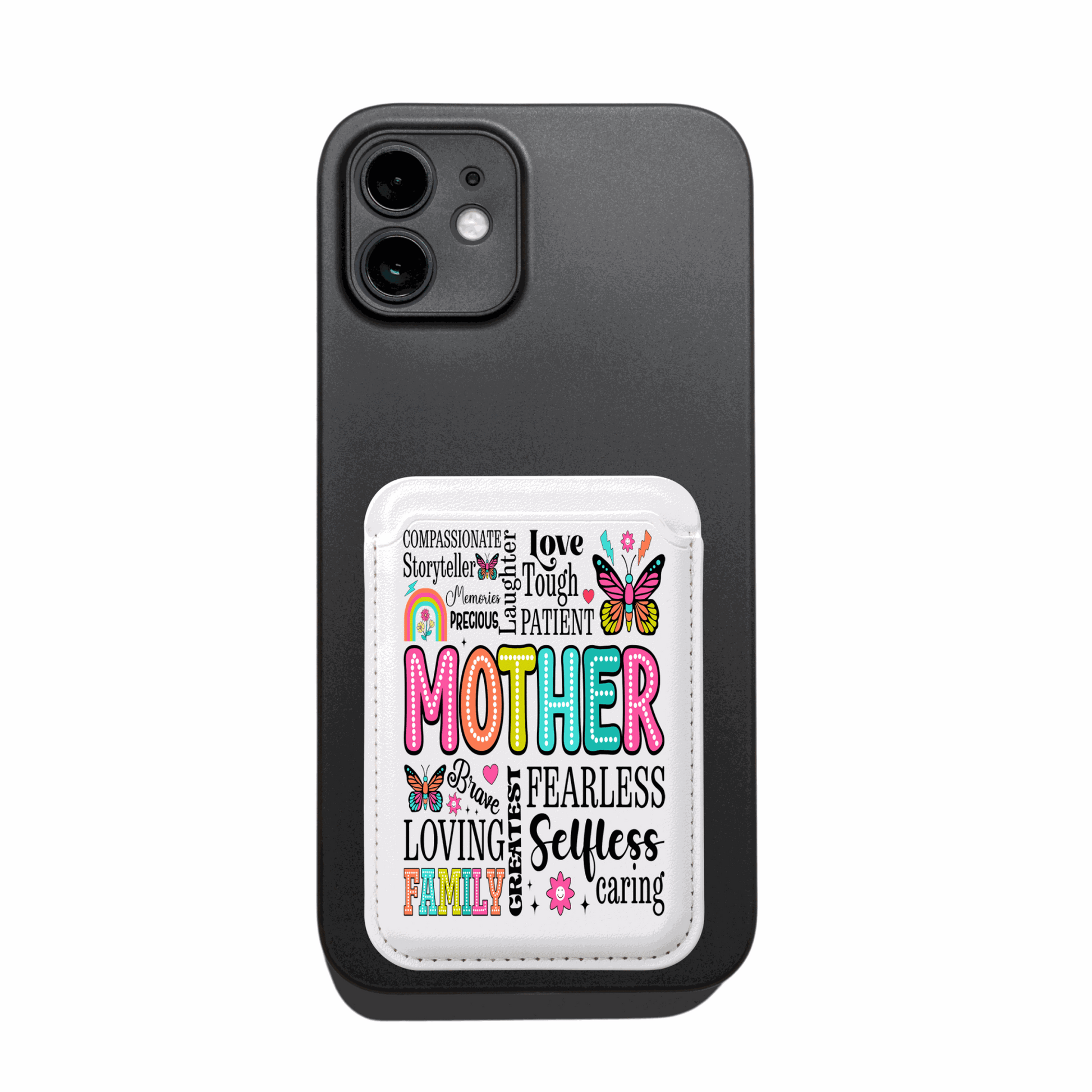 Mother Wallet | Magsafe® Card Holder | Vegan Wallet | Mother's Day Gift - Luxe Case Wraps