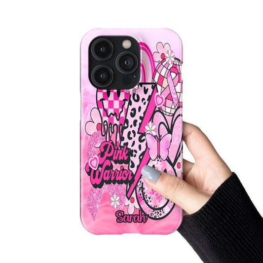 Pink Warrior Phone Case, Breast Cancer Case – iPhone, Samsung & Pixel - Luxe Case Wraps