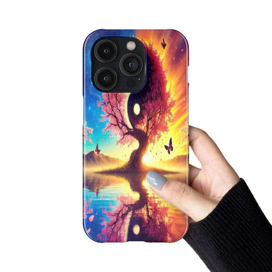 Yin Yang Tree of Life Phone Case – iPhone, Samsung & Pixel Cover - Luxe Case Wraps